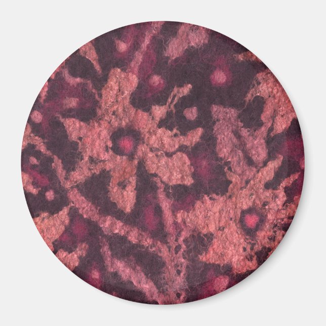 Imán Fantasía floral (Frente)