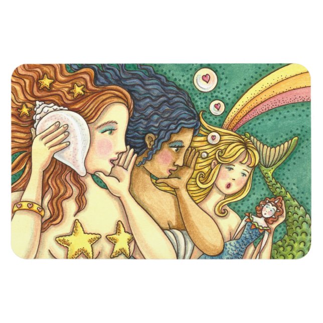 IMÁN FANTASÍA MERMAID HERMANDAD COMPARTIR WISDOMS SECRE (Horizontal)