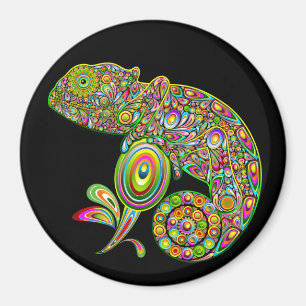 Imán Fantasía psicodélica de Chameleon