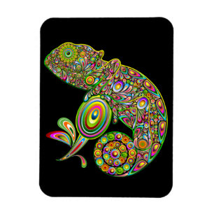 Imán Fantasía psicodélica de Chameleon