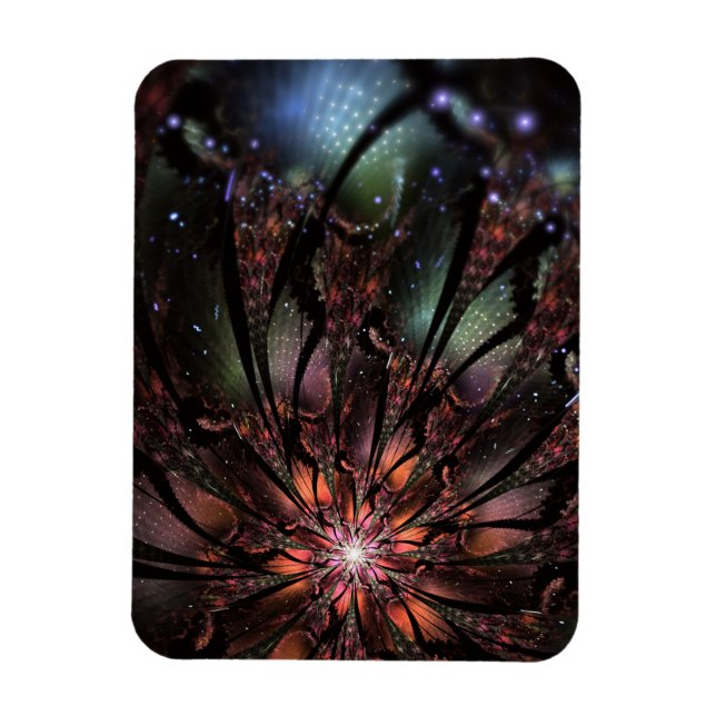 Imán Fantasía suave y delicada de fantasía fractal de f (Vertical)