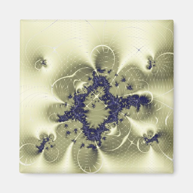 Imán Fantasía verde (Frente)