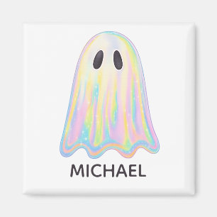 Imán Fantasma de Arcoíris Pastel Adorable Espeluznant