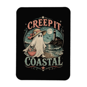 Imán Fantasma de Playa Adorable Espeluznante Halloween