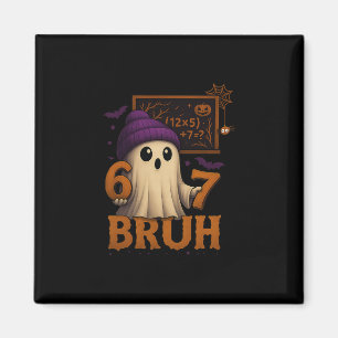 Imán Fantasma Divertido De Matemáticas 67 Bruh Meme De