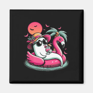 Imán Fantasma En Flamingo De Vida En Un Verano De Pisci