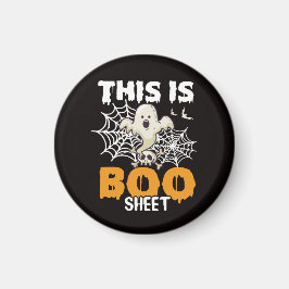 Imán Fantasma Ghost Pun Boo Sheet Halloween Magnet