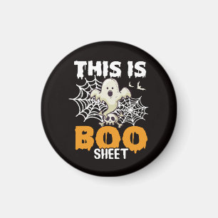 Imán Fantasma Ghost Pun Boo Sheet Halloween Magnet