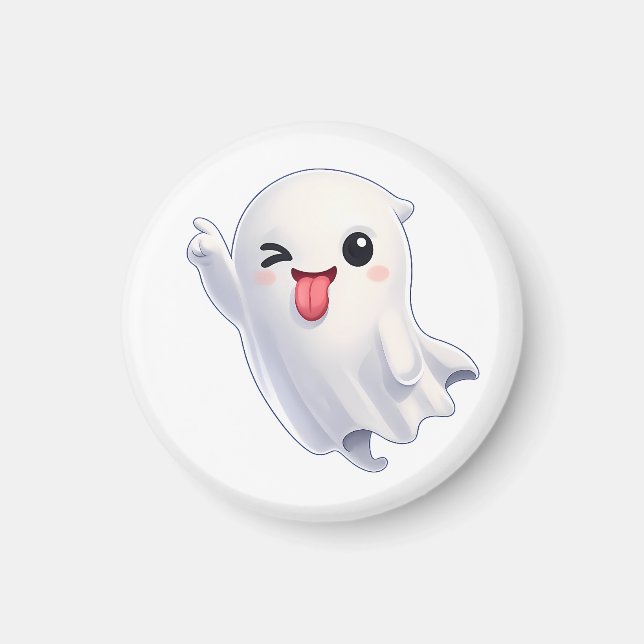 Imán Fantasma Kawaii picaron (Frente)