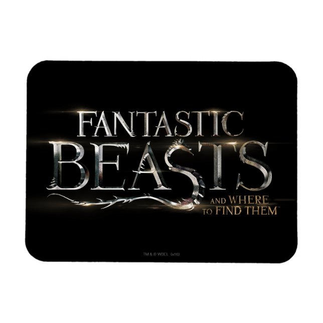 Imán FANTÁSTICAS BEASS Y DÓNDE ENCONTRARLAS™ Logo (Horizontal)