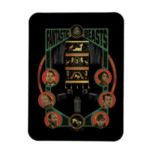 Imán Fantásticas bestias Sala de Exigencia Gráfica