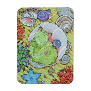 Imán Fantasy Cats Oracle Affirmation - Sleep