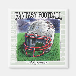 Imán Fantasy Football Genius Gear