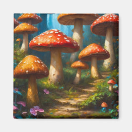 Imán Fantasy Mushrom Magnet