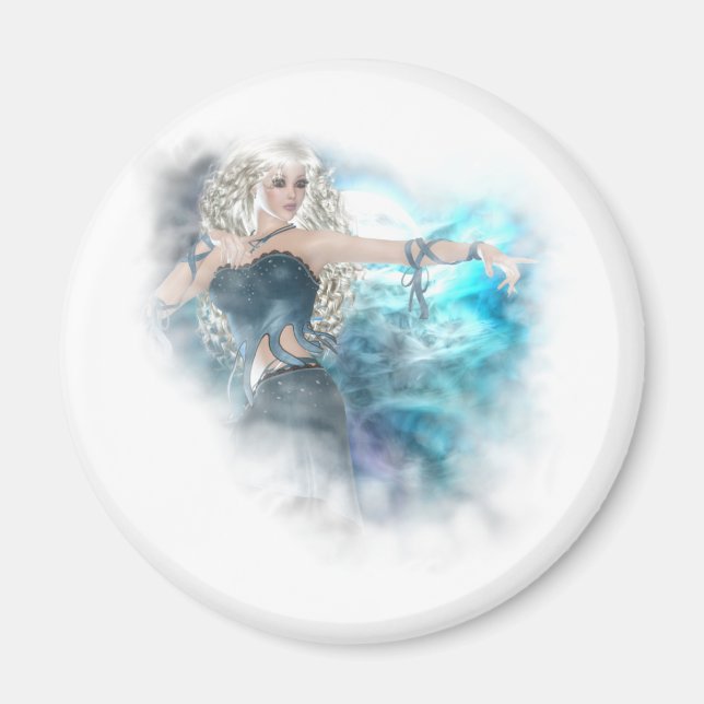 Imán Fantasy Sky Siren Vignette (Frente)
