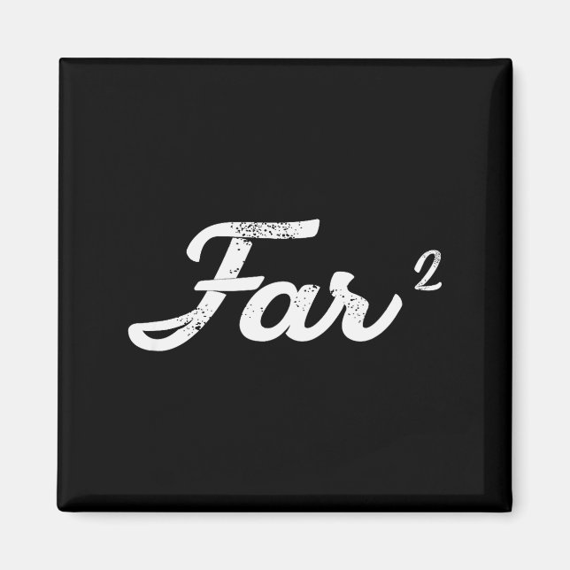 Imán Far Squared Farfar Swedish Or Danish Grandpa Funny (Frente)