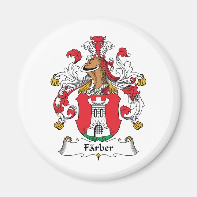 Imán Farber Family Crest (Frente)