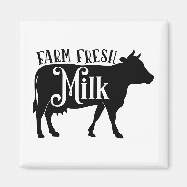 Imán Farm Fresh Milk (Frente)