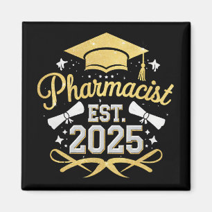 Imán Farmacéutico Est 2025 Graduación de Farmacia