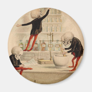 Imán Farmacia esquelética