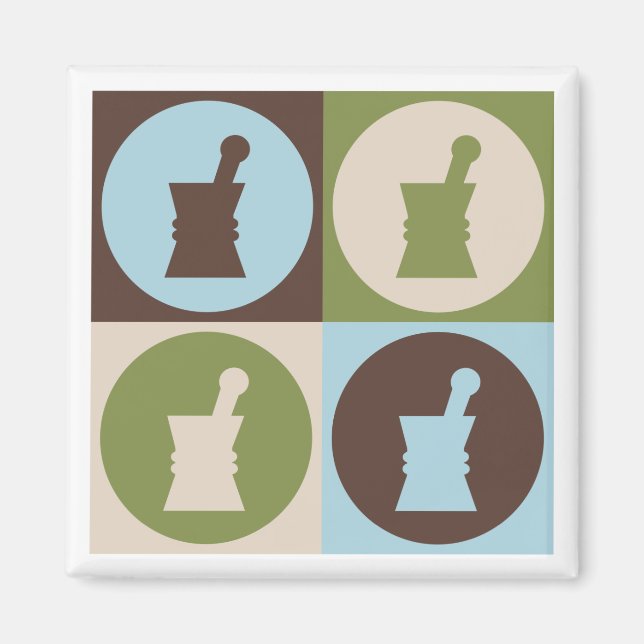 Imán Farmacología del arte pop (Frente)