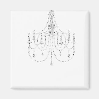 Imán Farmhouse Style Distressed Chandelier T-Shirt for