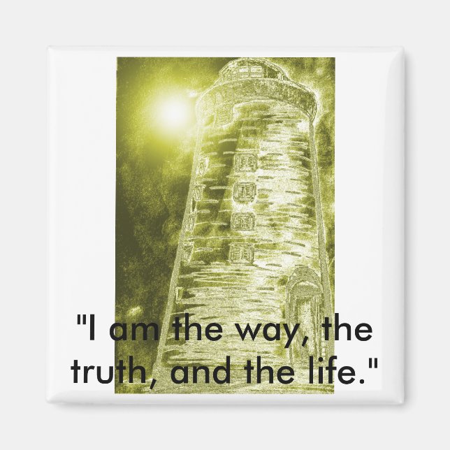 Imán Faro amarillo (Frente)