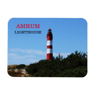 Imán Faro Amrum, Nordfriesland, postal de Alemania