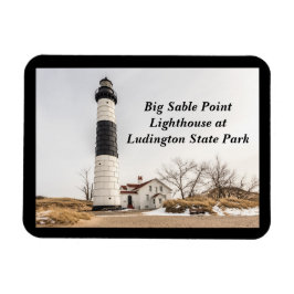 Imán Faro Big Sable Point en Ludington