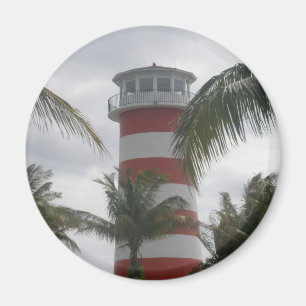 Imán Faro de Bahamas del puerto franco