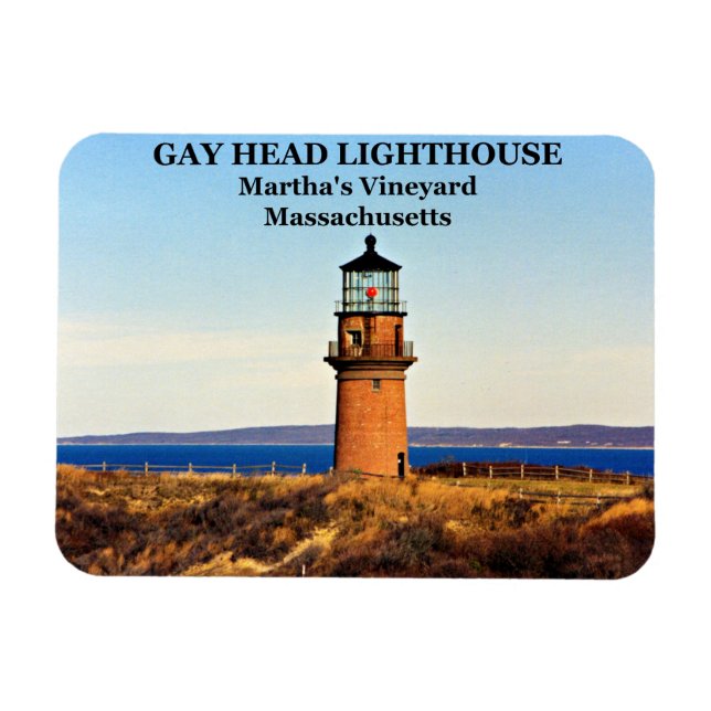 Imán Faro de cabeza gay, MAMÁES vitícolas de Martha (Horizontal)