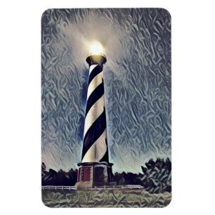 Imán Faro de Cape Hatteras Bancos Exteriores OBX NC