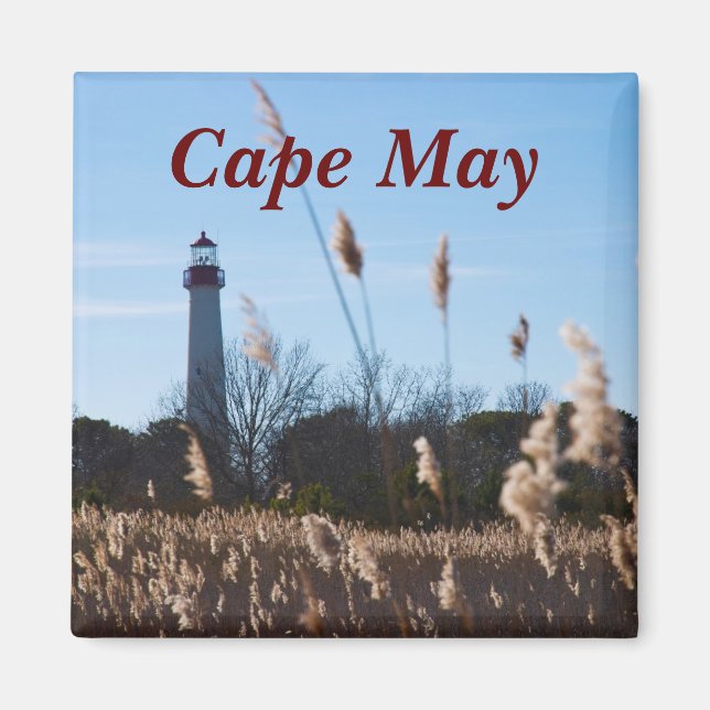 Imán Faro de Cape May (Frente)