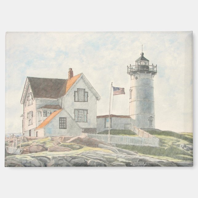 Imán Faro de Cape Neddick (Anverso)