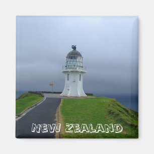 Imán Faro de Cape Reinga, NZ (imán frigorífico)