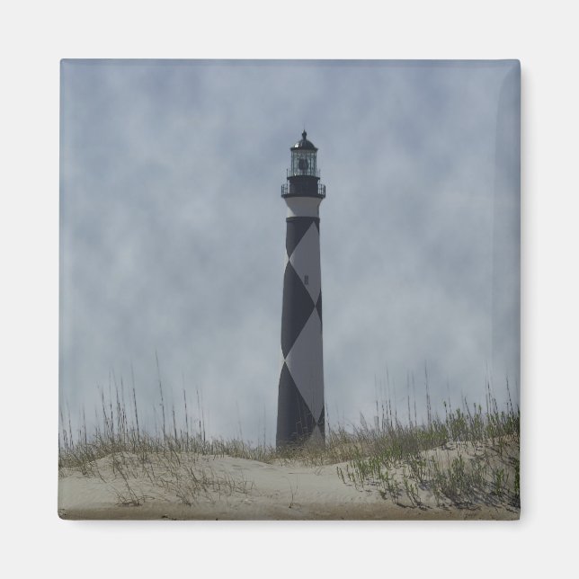 Imán Faro de Carolina del Norte (Frente)
