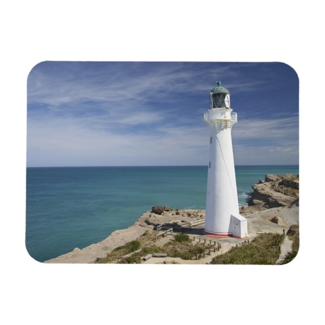 Imán Faro de Castle Point, Castlepoint, Wairarapa, (Horizontal)