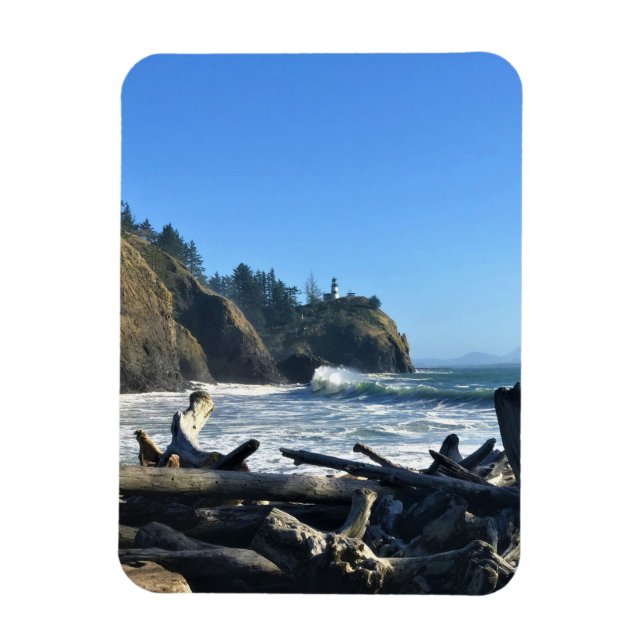 Imán Faro de decepción del Cabo, Washington (Vertical)