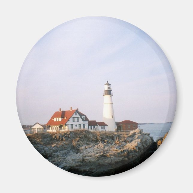 Imán Faro de faro de Portland en Maine (Frente)