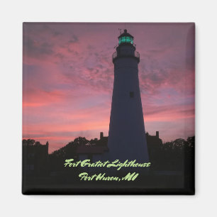 Imán Faro de Gratiot del fuerte