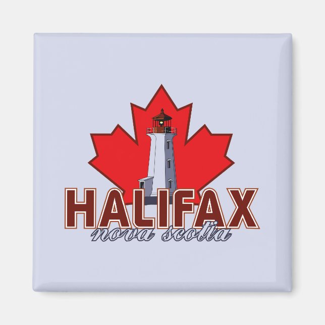 Imán Faro de Halifax (Frente)