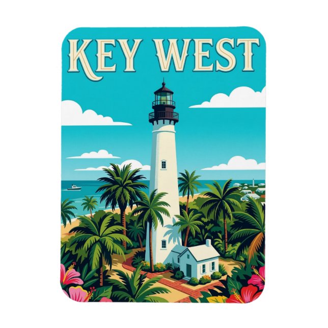 Imán Faro de Key West (Vertical)