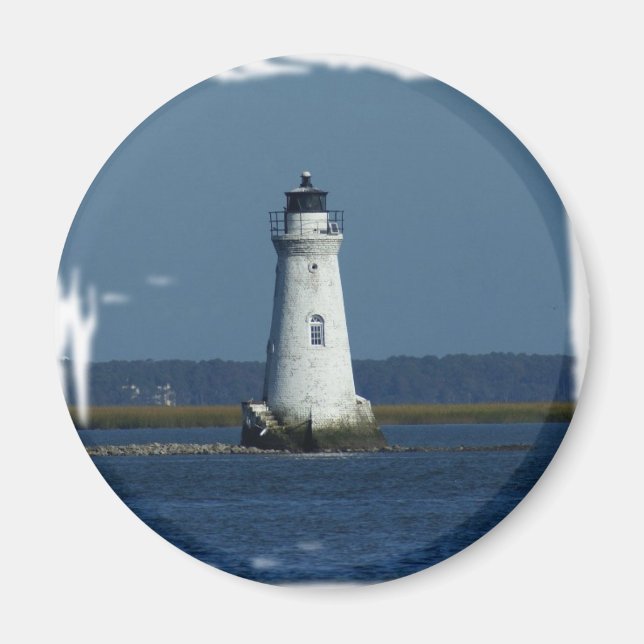 Imán Faro de la isla Cockspur (Frente)