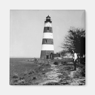 Imán Faro de la isla Sapelo