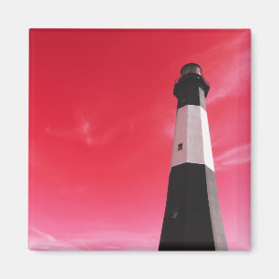 Imán faro de la isla tybee