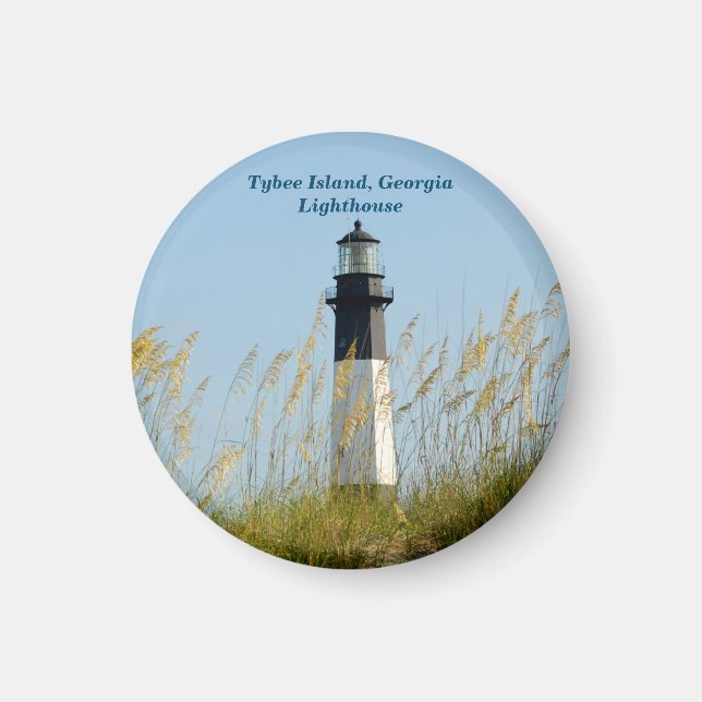 Imán Faro de la Isla Tybee (Frente)