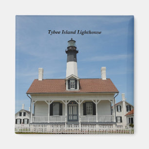 Imán Faro de la isla Tybee