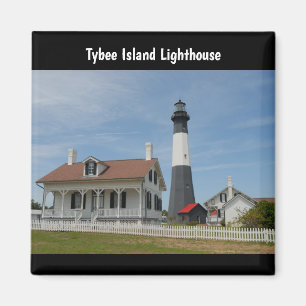 Imán Faro de la isla Tybee