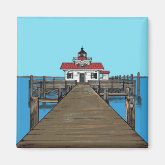 Imán Faro de las marismas de Roanoke - Magnet