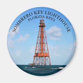 Imán Faro de Llave Sombrero Faro de Florida Claves Redo